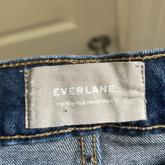 Everlane - The Way Home Cutoff Summer Denim Jean Shorts - Blue - 29 - Picture 8 of 10